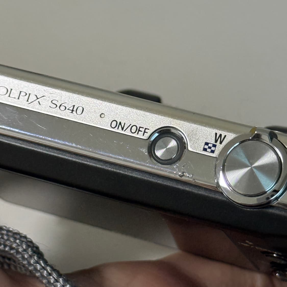 니콘 쿨픽스 S640 빈티지 디카 디지털카메라 골드실버 상품이미지4