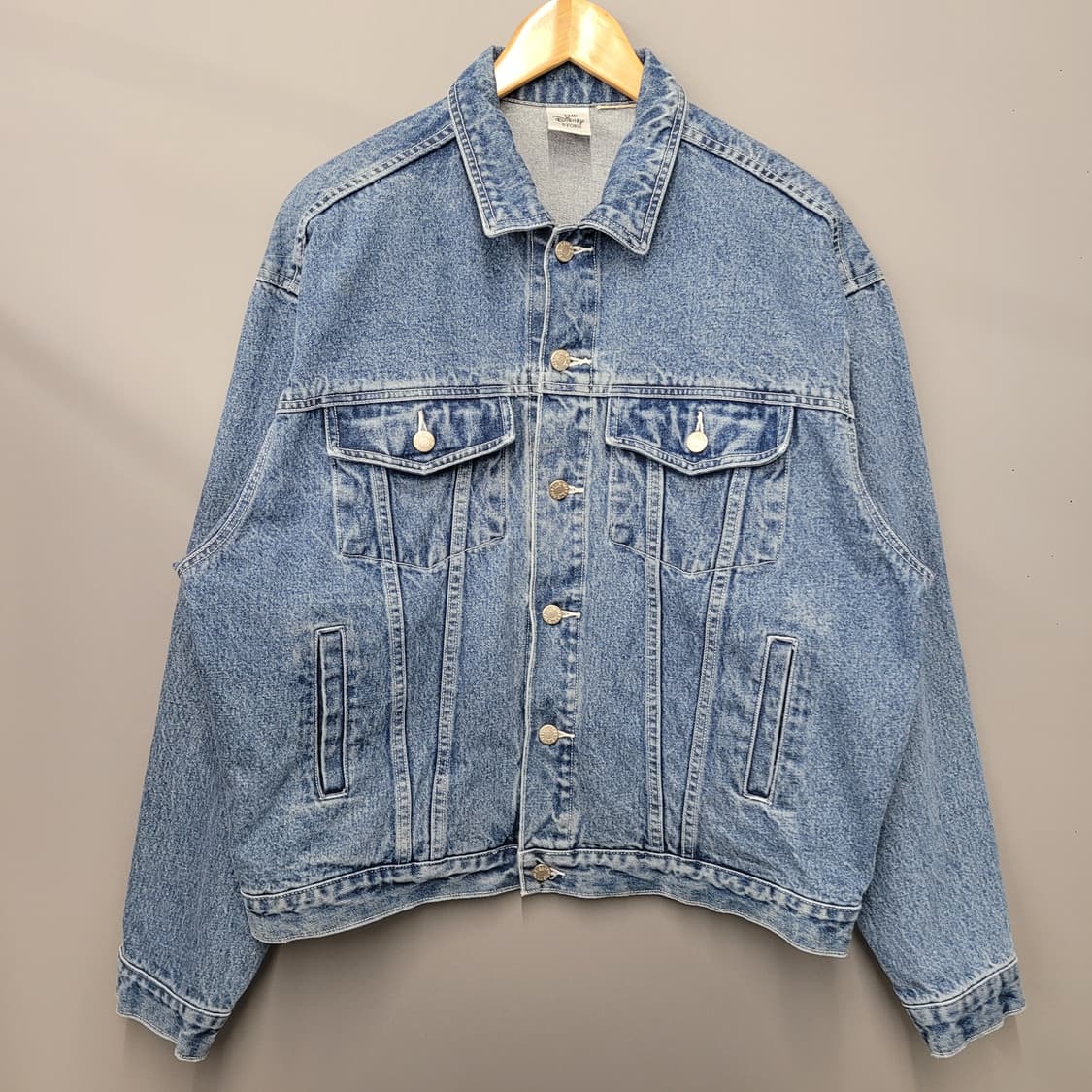 Disney 디즈니 90's 곰돌이푸 자수 데님 자켓 상품이미지2