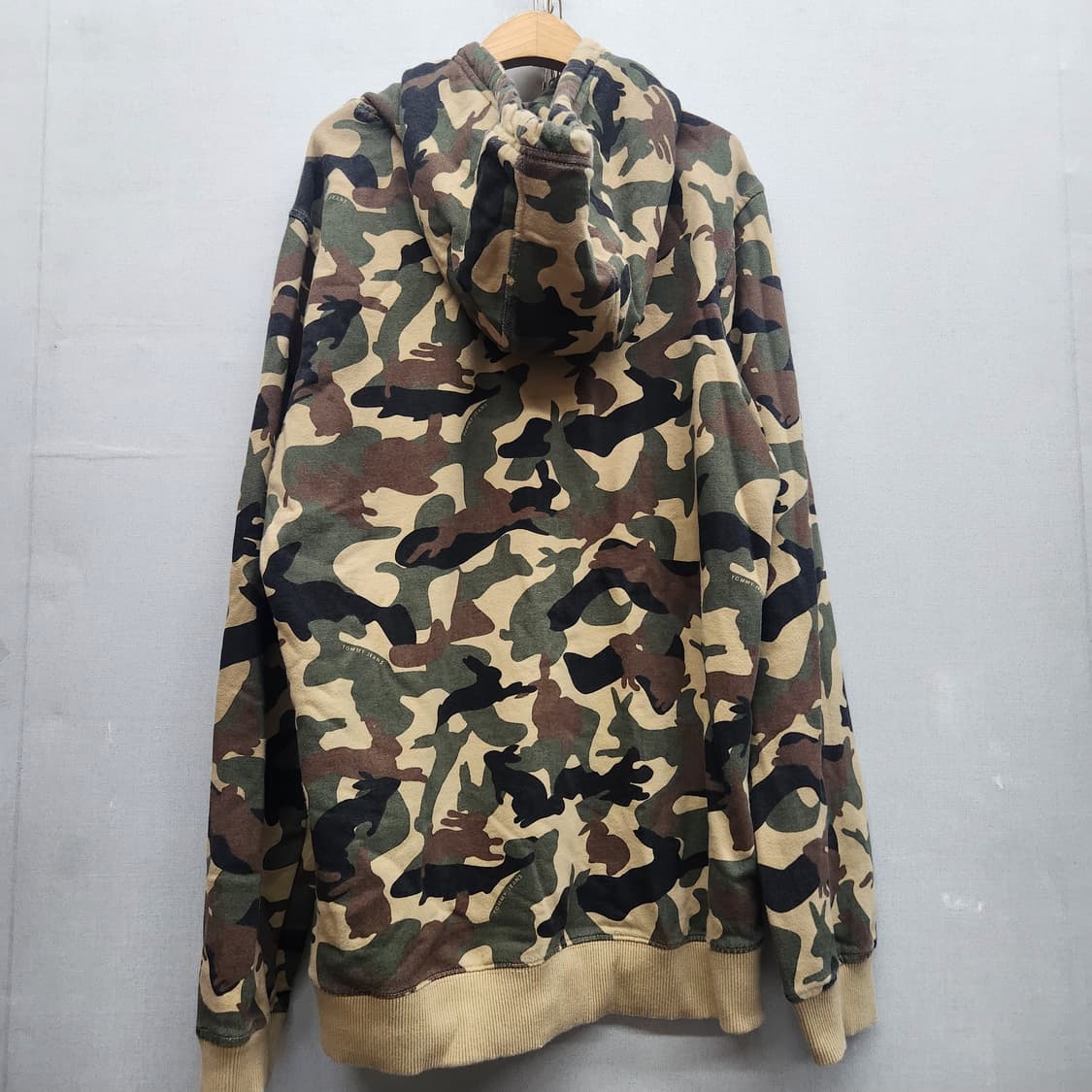 타미진스 빅로고 카모플라쥬 빈티지 후드티 XL(XL) 상품이미지4