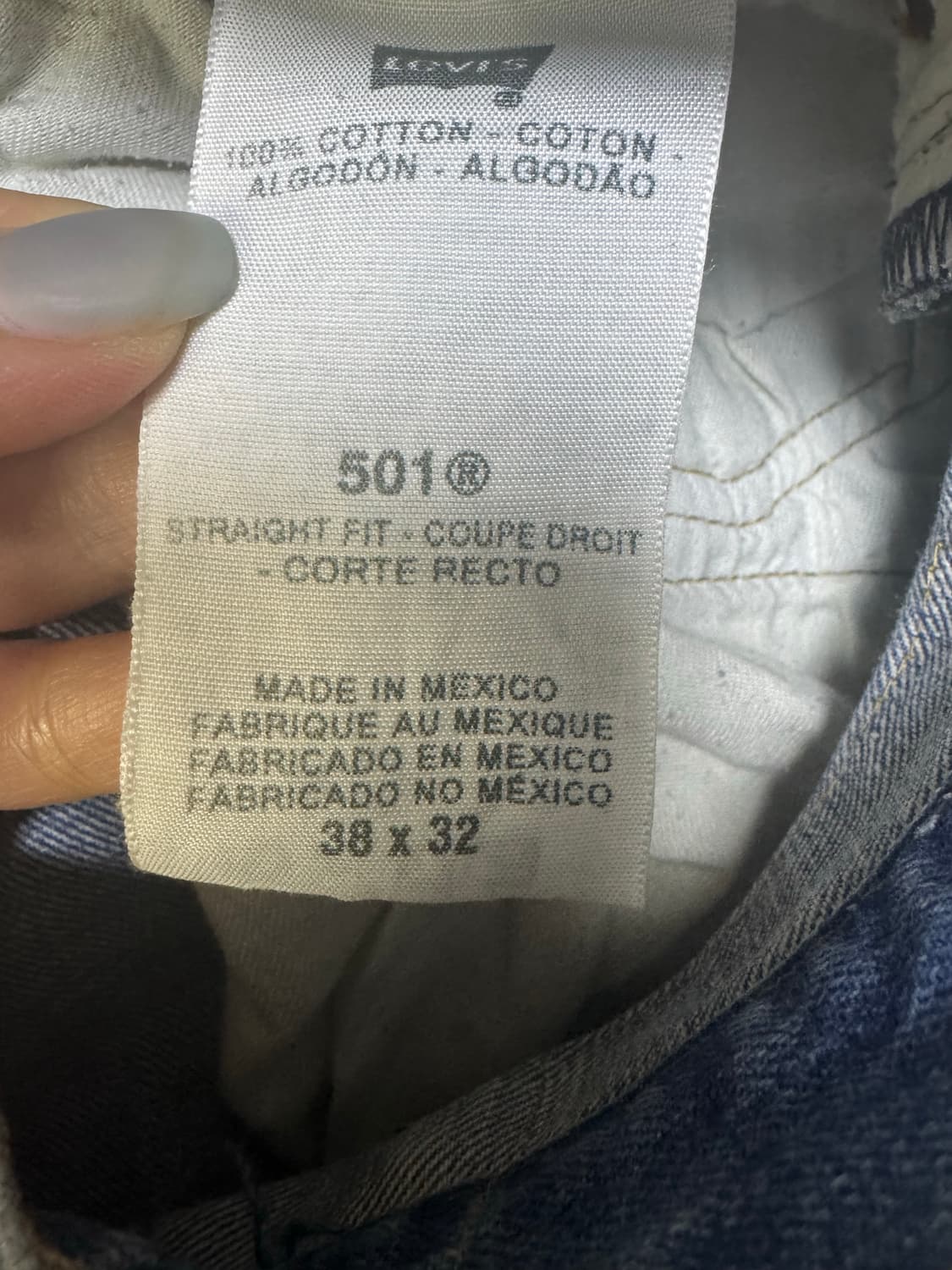 리바이스 501 38x32 상품이미지2