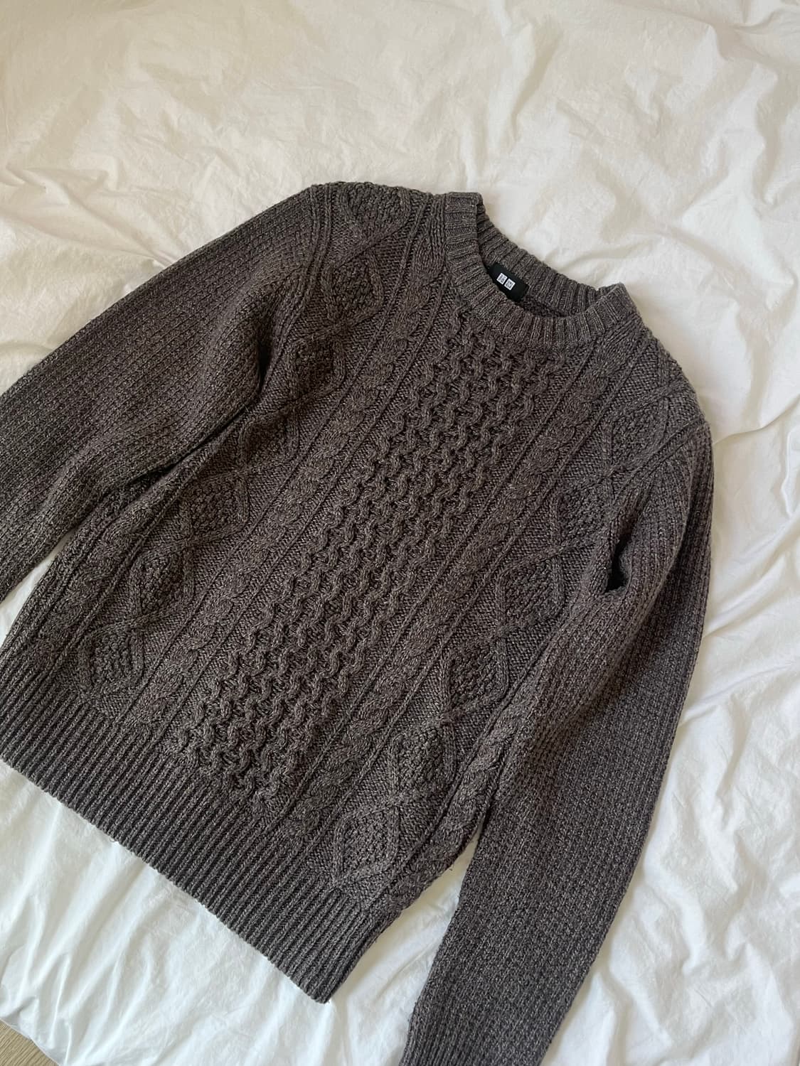 uniqlo brown knit 상품이미지3