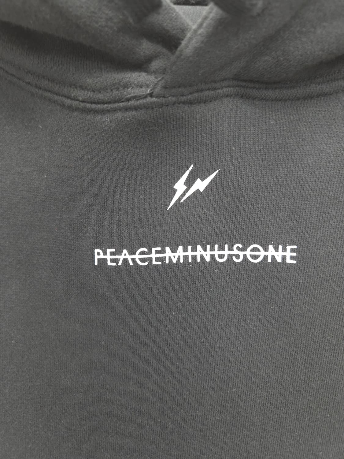 M 피스마이너스원 프라그먼트 Fragment 데이지 후드 블랙 상품이미지3