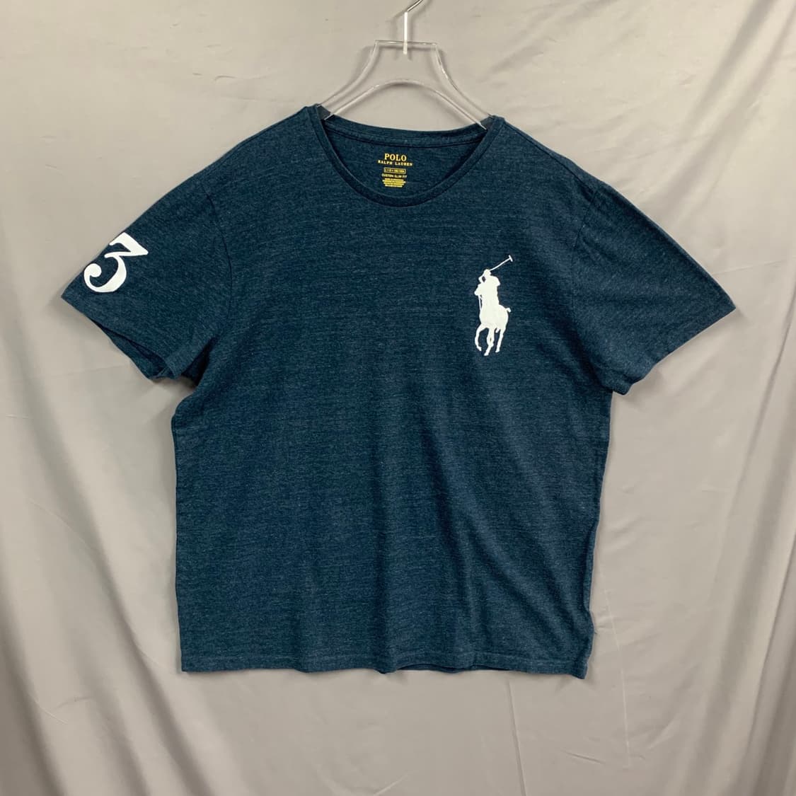 L 폴로랄프로렌 커스텀 슬림핏 빅포니 3 반팔티 상품이미지1