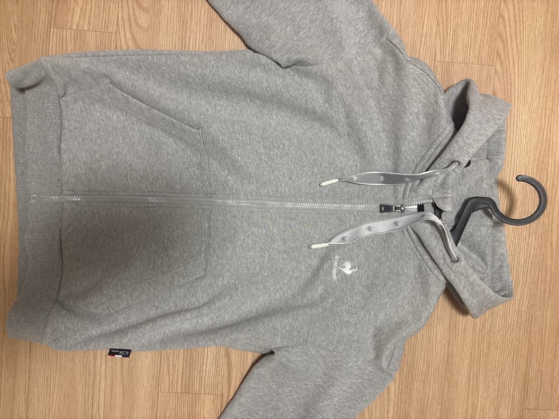 le coq sportif 회색 후드집업 급처! 상품이미지1