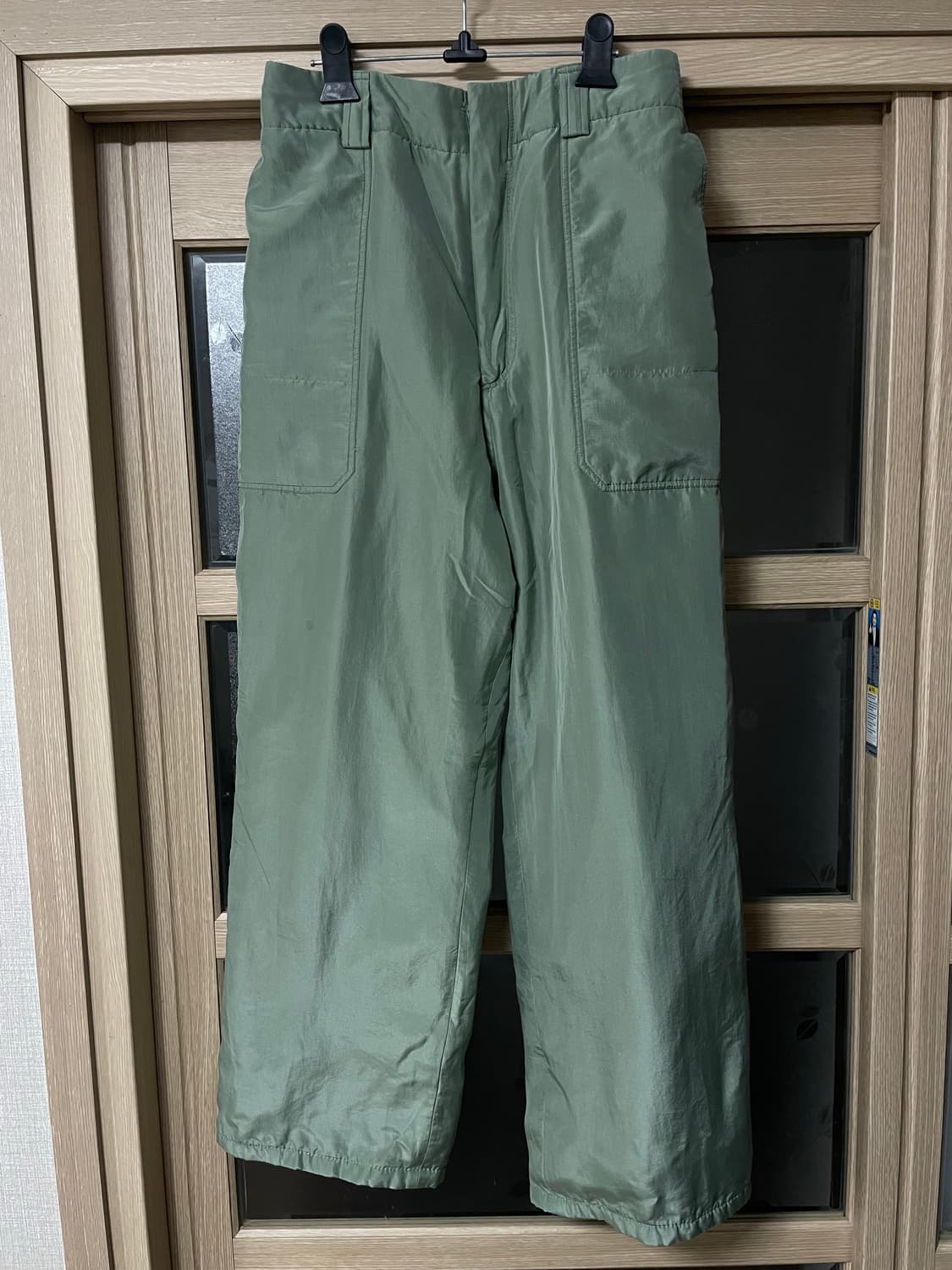 [48R]22ss 에르메네질도 제냐 꾸뛰르 xxx 실크 팬츠 그린 상품이미지4