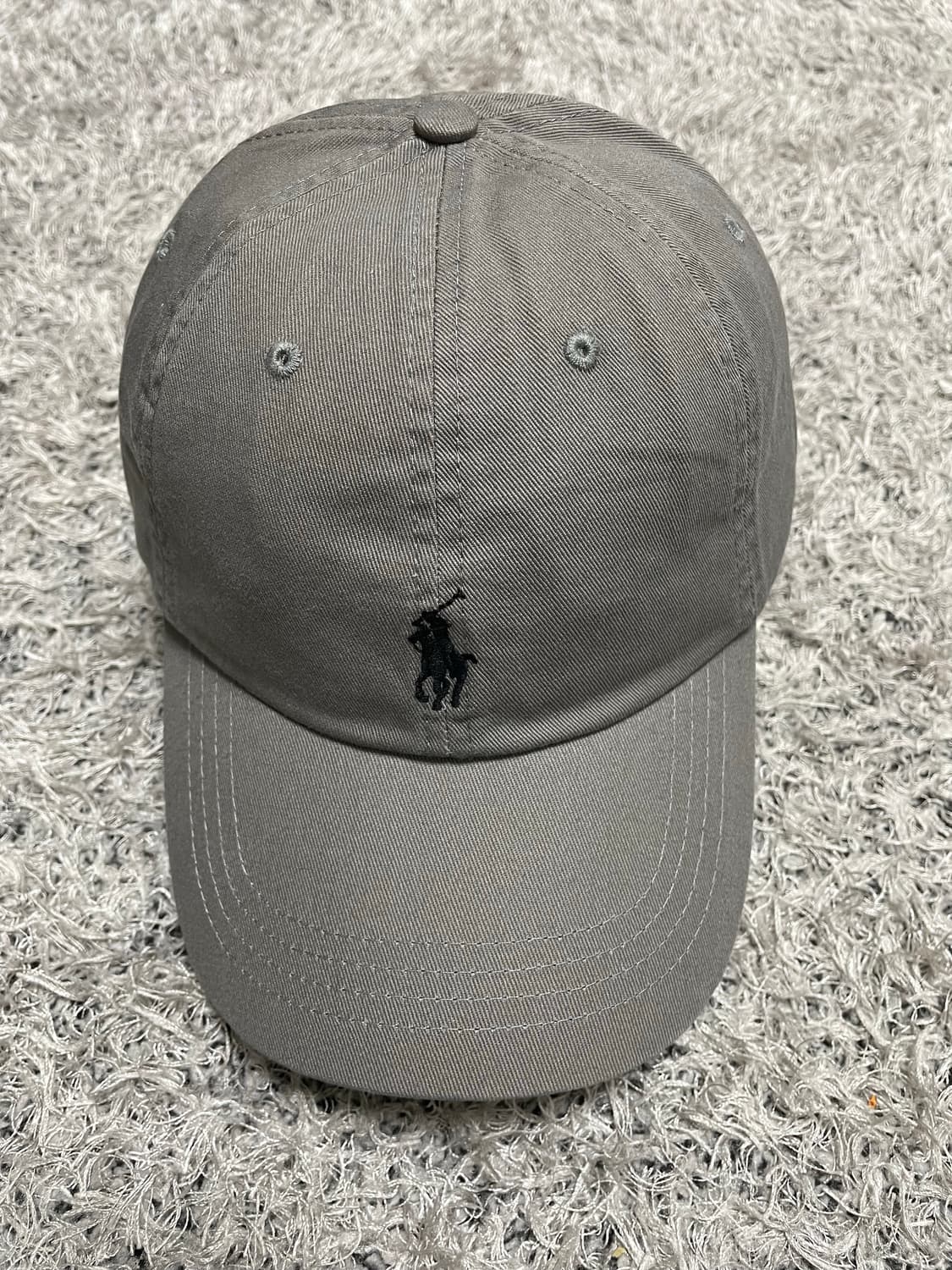 폴로Polo 블랙포니 코튼 캡 Free 상품이미지2