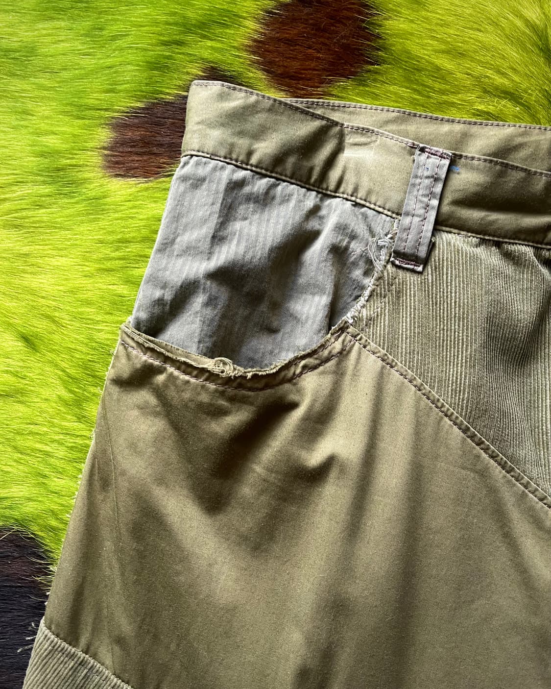 FRAP BOIS Archive Mixed Patch-Work Pants 상품이미지5