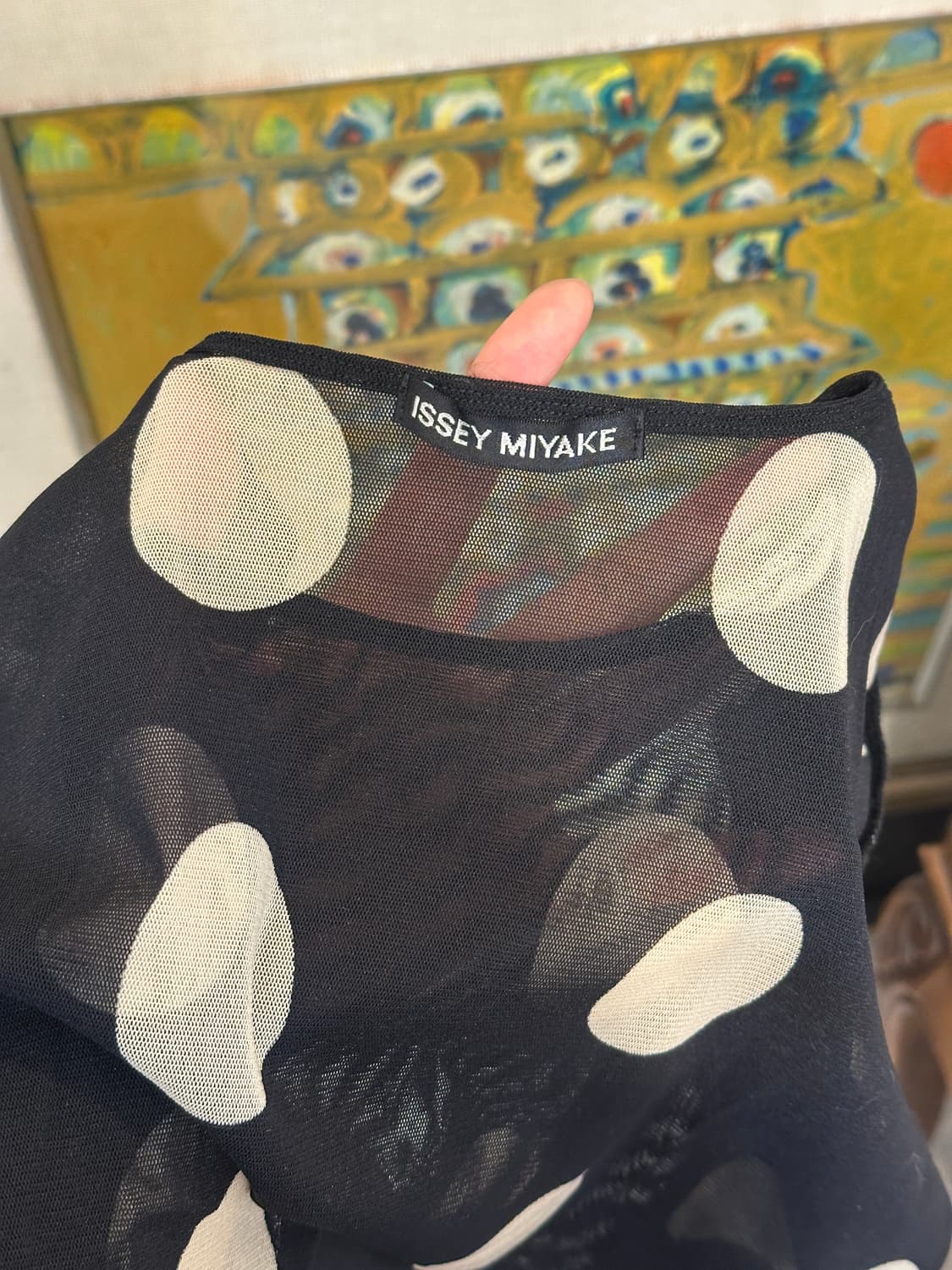 ISSEY MIYAKE 이세이 미야케 반소매 메쉬 티셔츠 상품이미지3