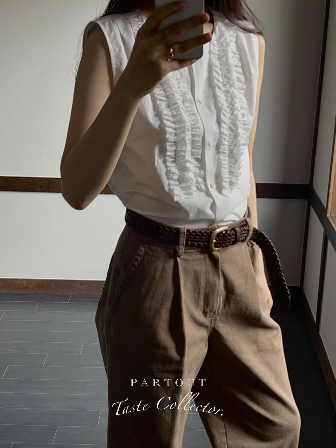 파크투 Barguette onetuck pant 바게트 팬츠 상품이미지3