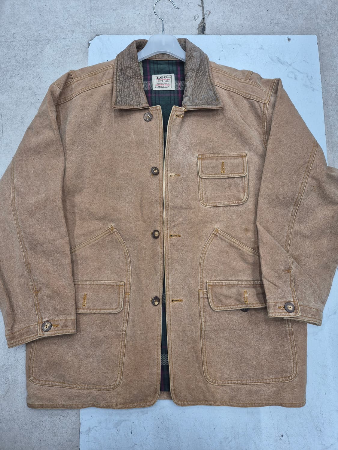 80s lee 리 초어자켓 워크자켓 L 상품이미지1