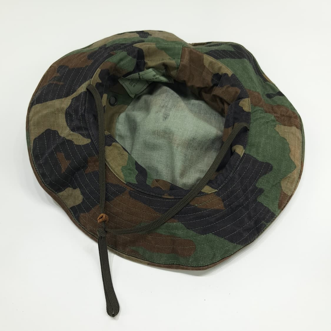 USA Made 빈티지 카모 부니햇 P1276 상품이미지6