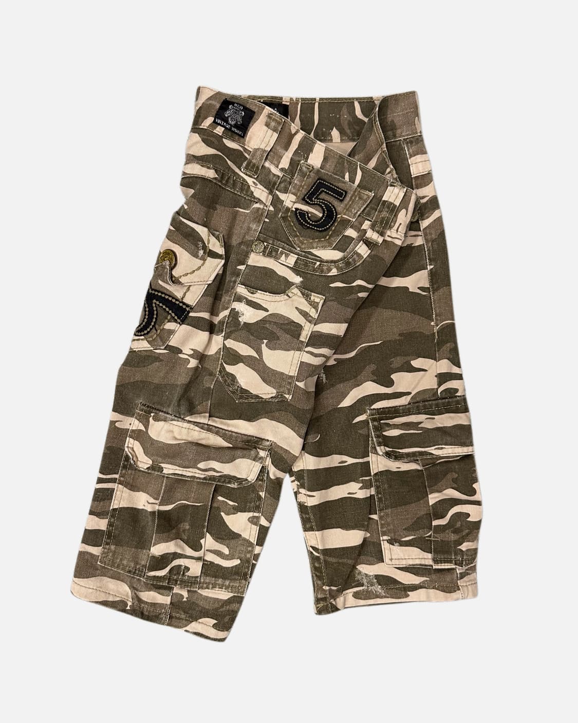 camo cargo pocket shorts 상품이미지4