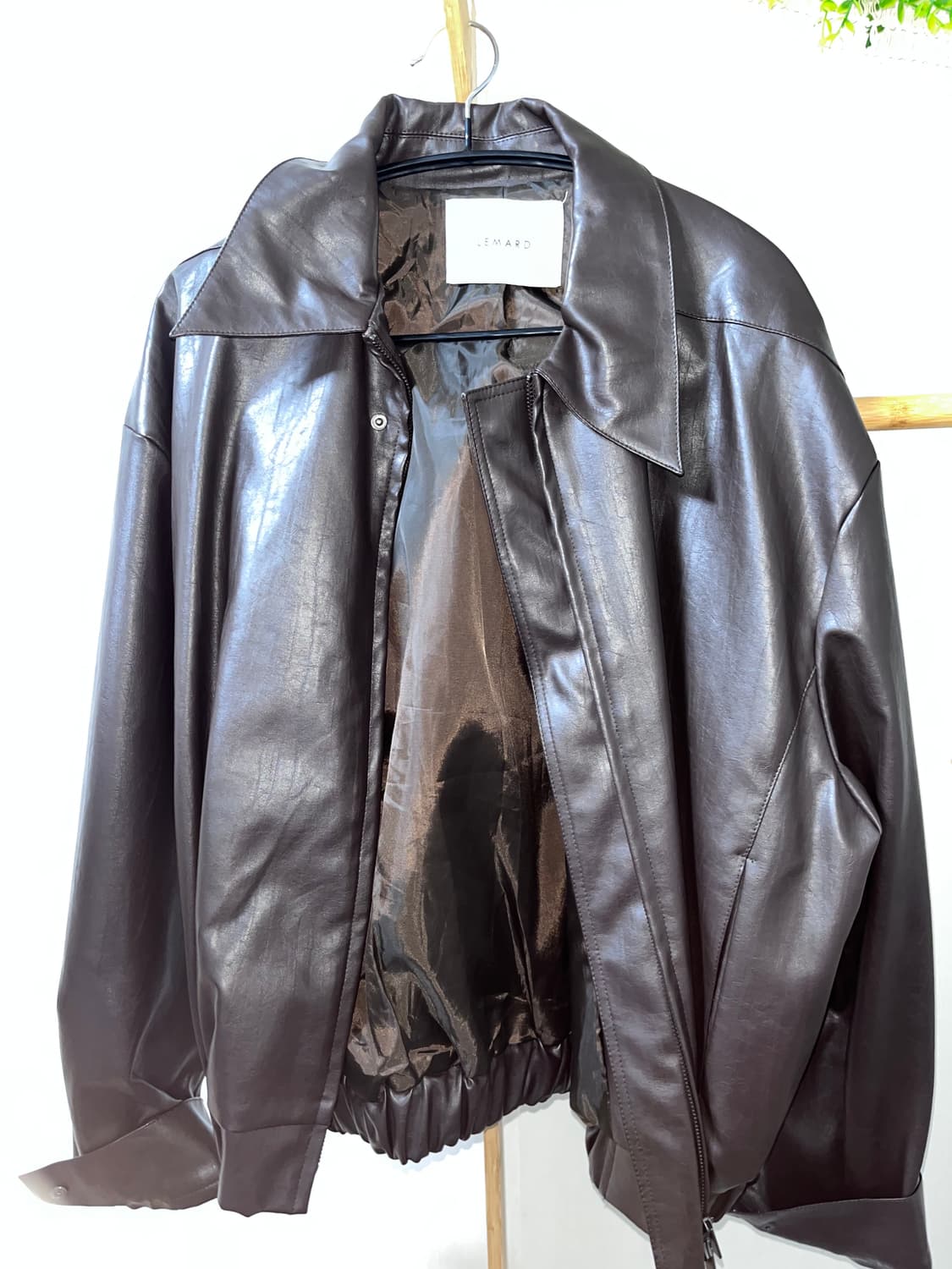 페이크레더 자켓 상품이미지1