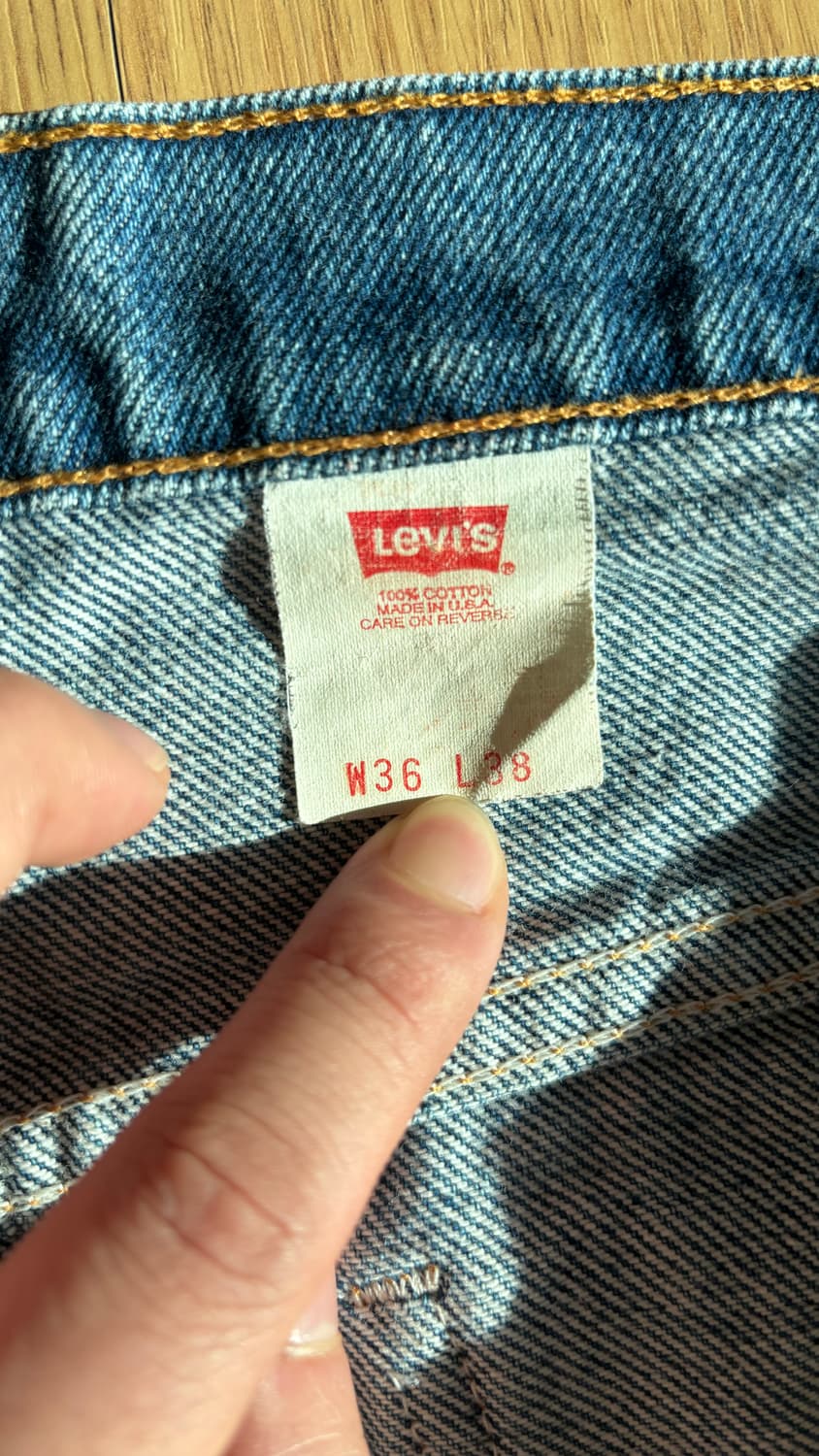 90s Levis 517 orange tab shorts 상품이미지5