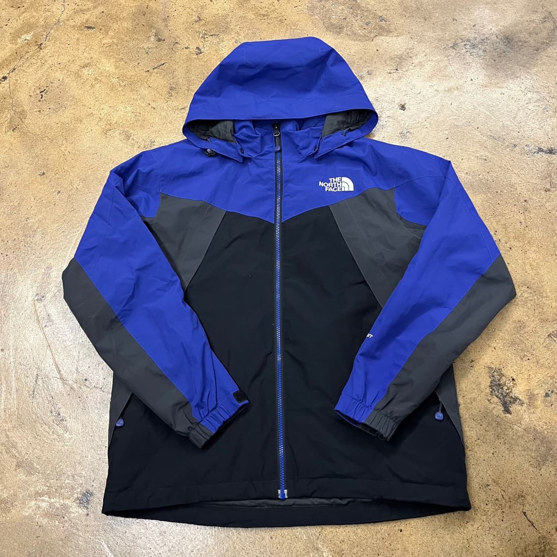 [정품/S] 노스페이스 바람막이 자켓 블루 블랙 배색 b16 상품이미지2