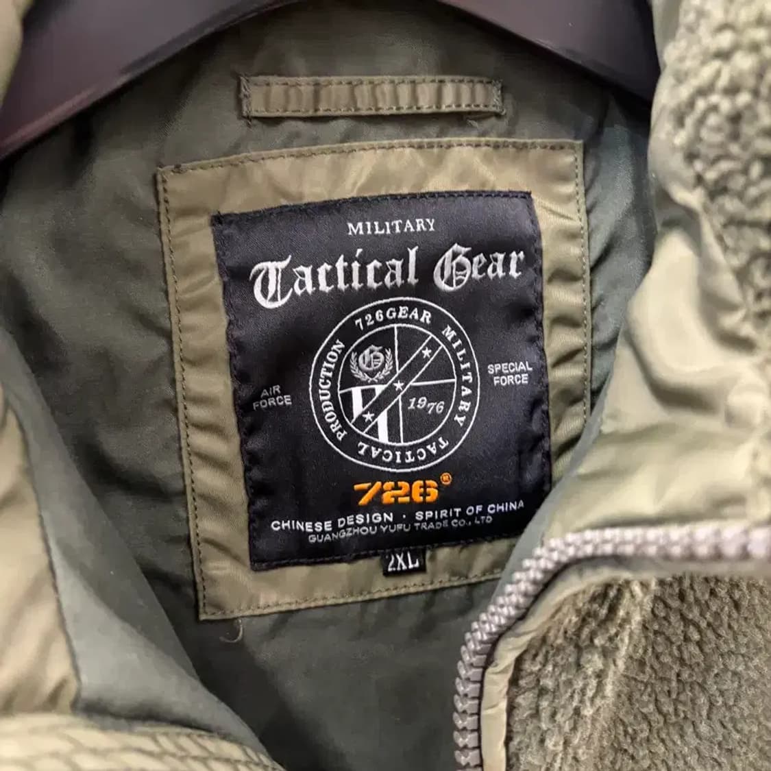 726GEAR 택티컬 플리스 자켓 2XL 올리브 상품이미지3