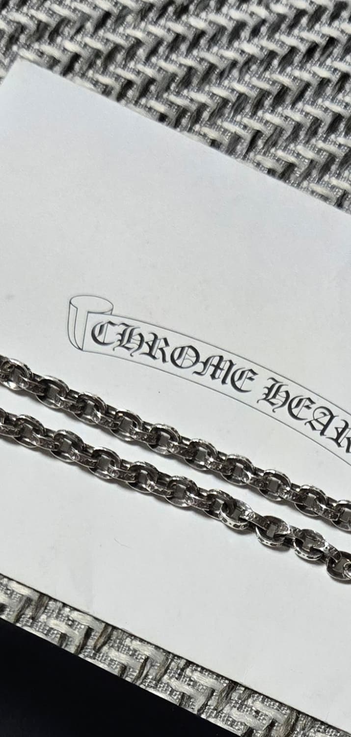 크롬하츠 페이퍼체인 스몰 팔찌 상품이미지4