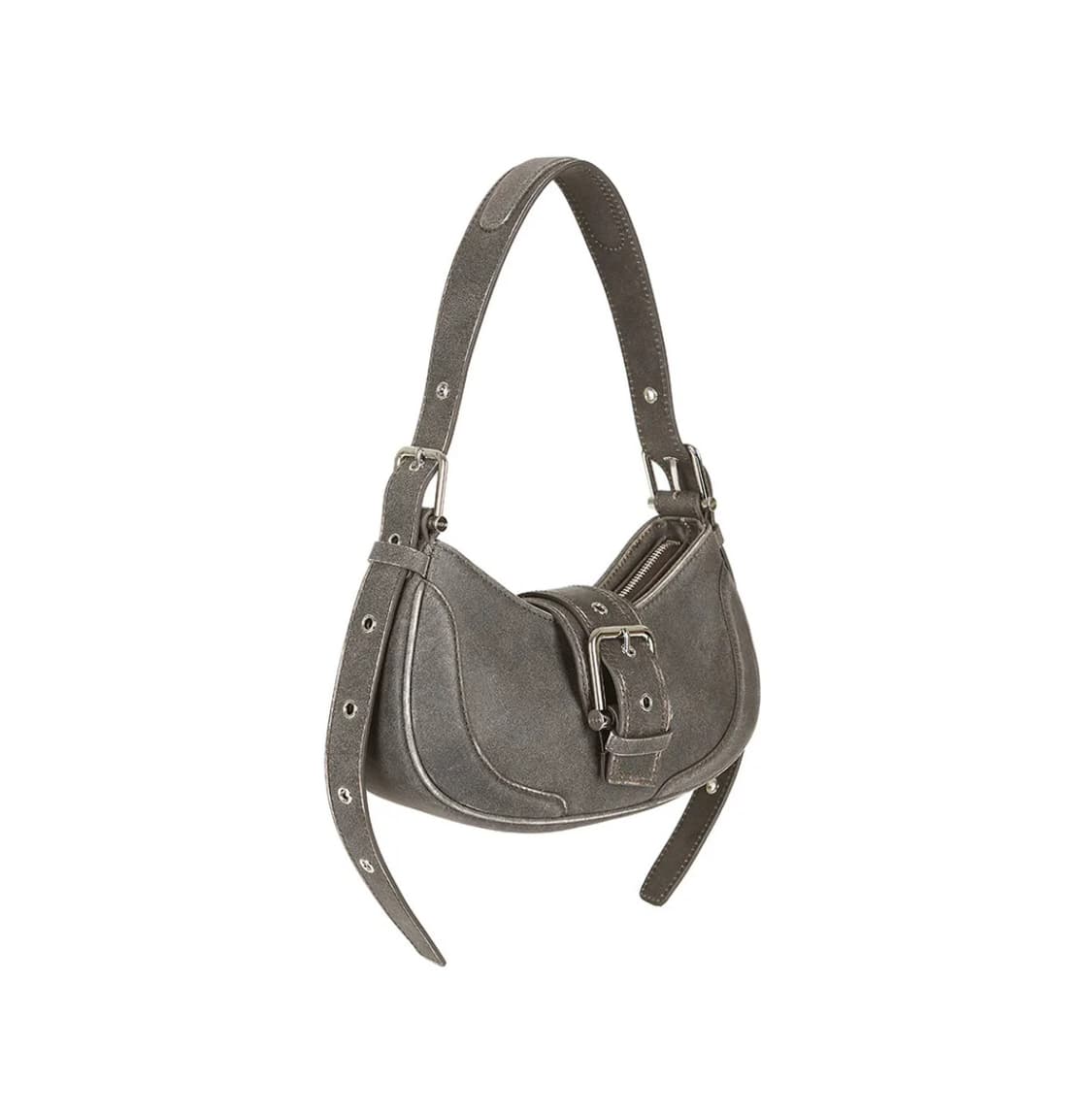 오소이 호보브로클 숄더백 (빈티지브라운) 상품이미지1