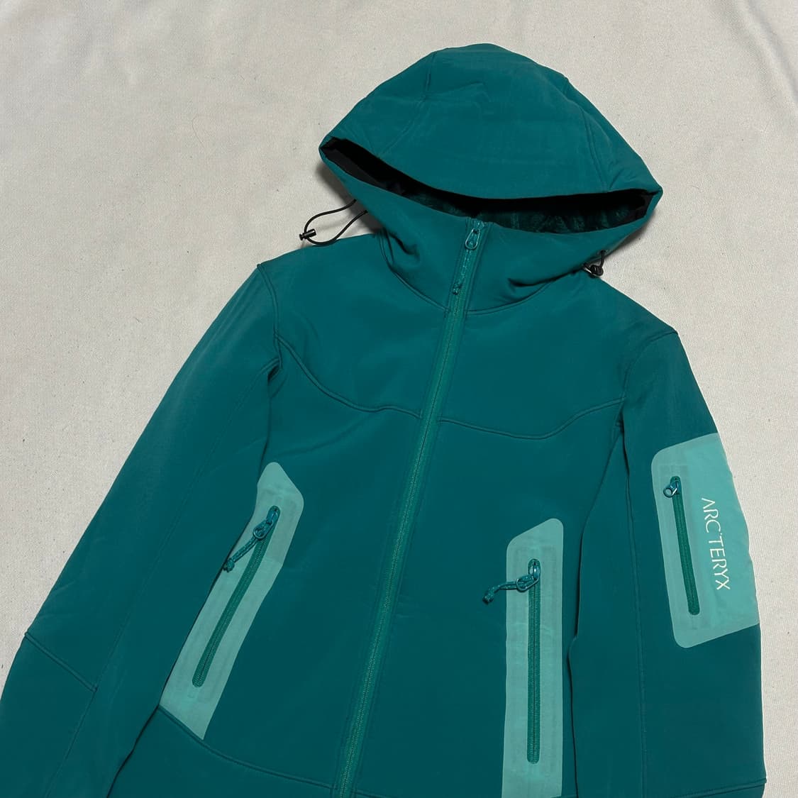 XS 아크테릭스 여성용 민트 자켓 상품이미지1