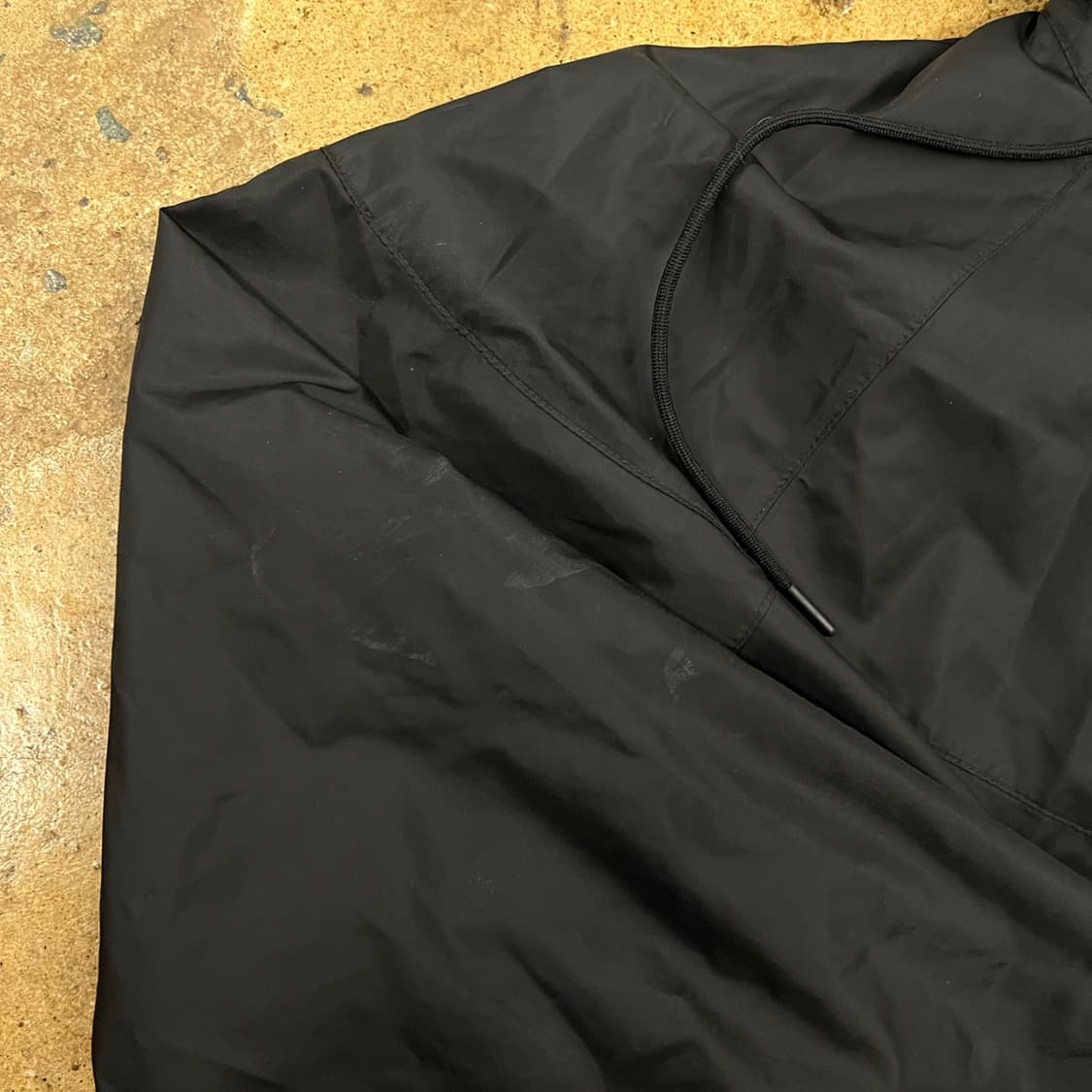 [정품/XL] 나이키 블랙 바람막이 후드 집업 b18 상품이미지7