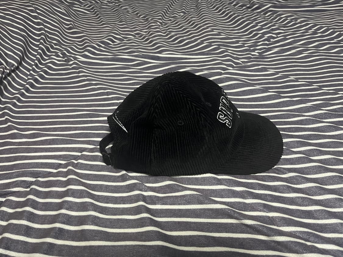 나이키X스투시 코듀로이 캡 블랙 상품이미지5