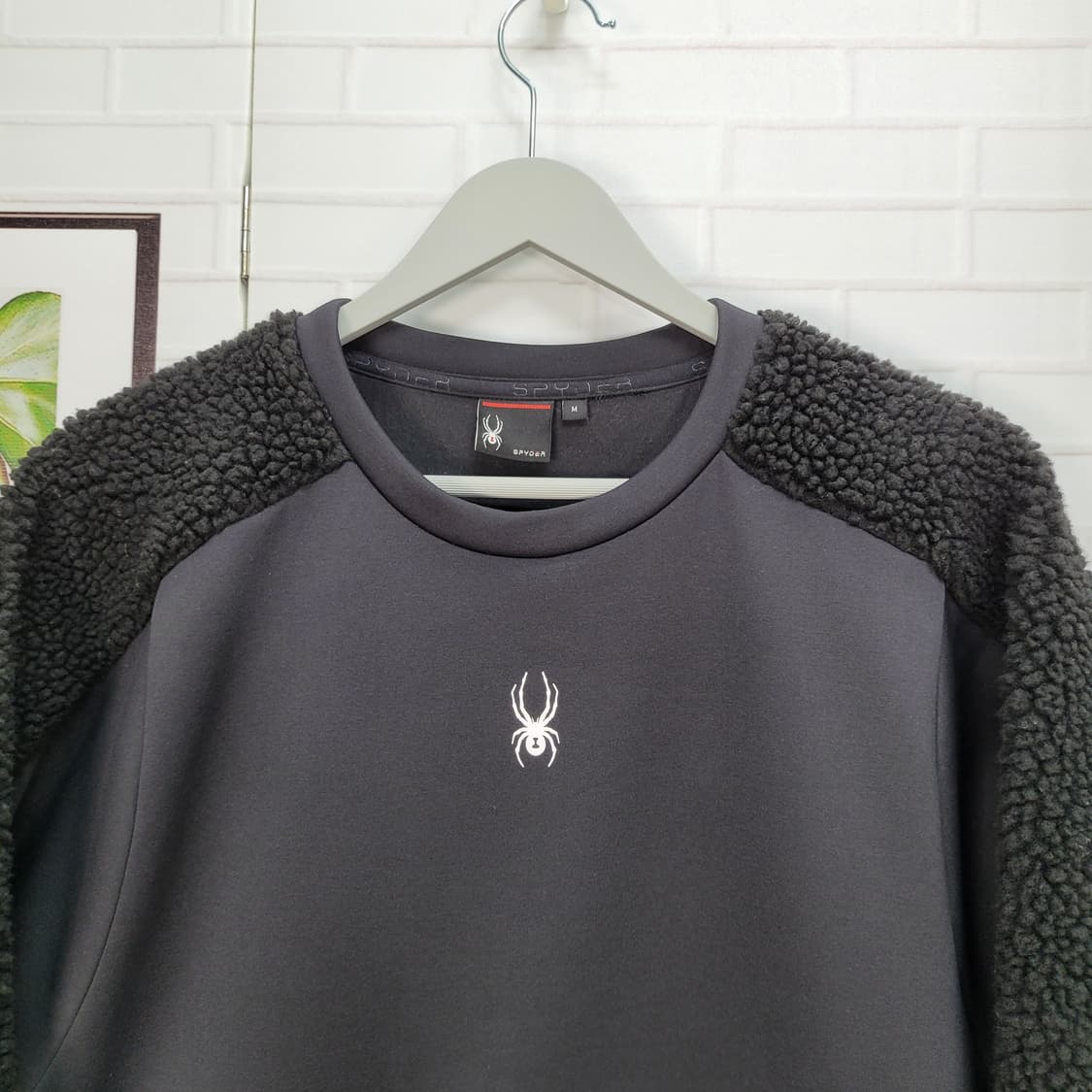 SPYDER 스파이더 뽀글이 맨투맨 긴팔 티셔츠 M 사이즈 상품이미지2