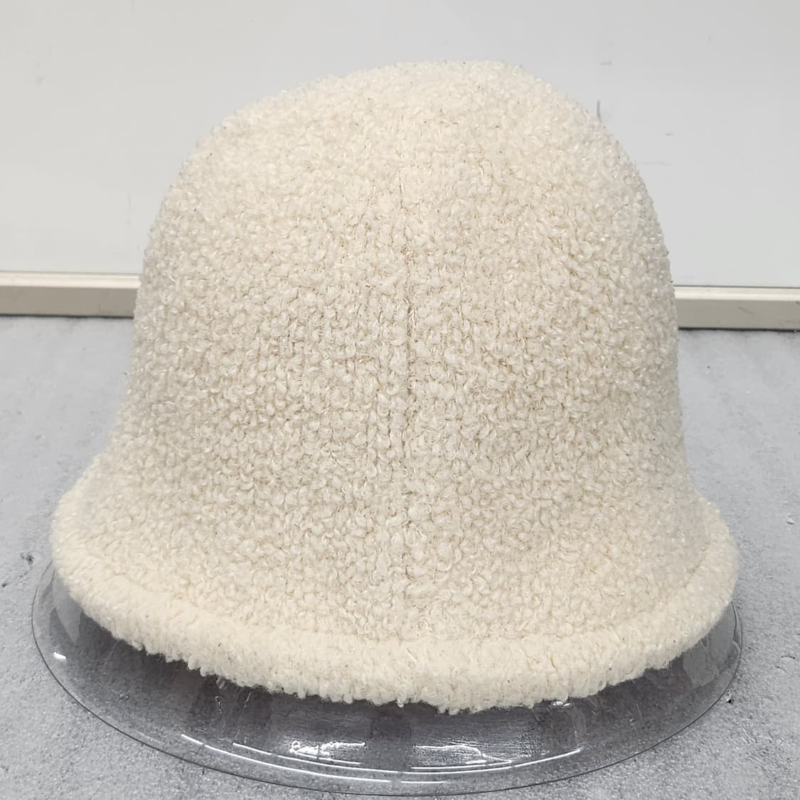 보세 뽀글이 벙거지 아이보리 58cm 상품이미지3