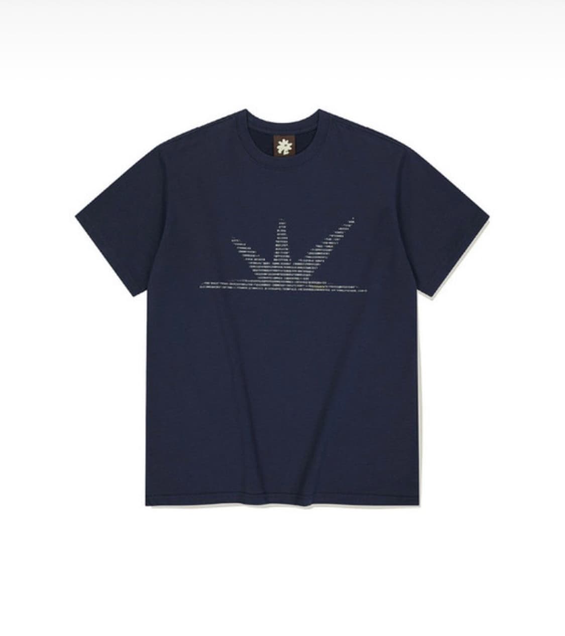 썬러브 ASCII Daybreak Tee Navy 상품이미지1