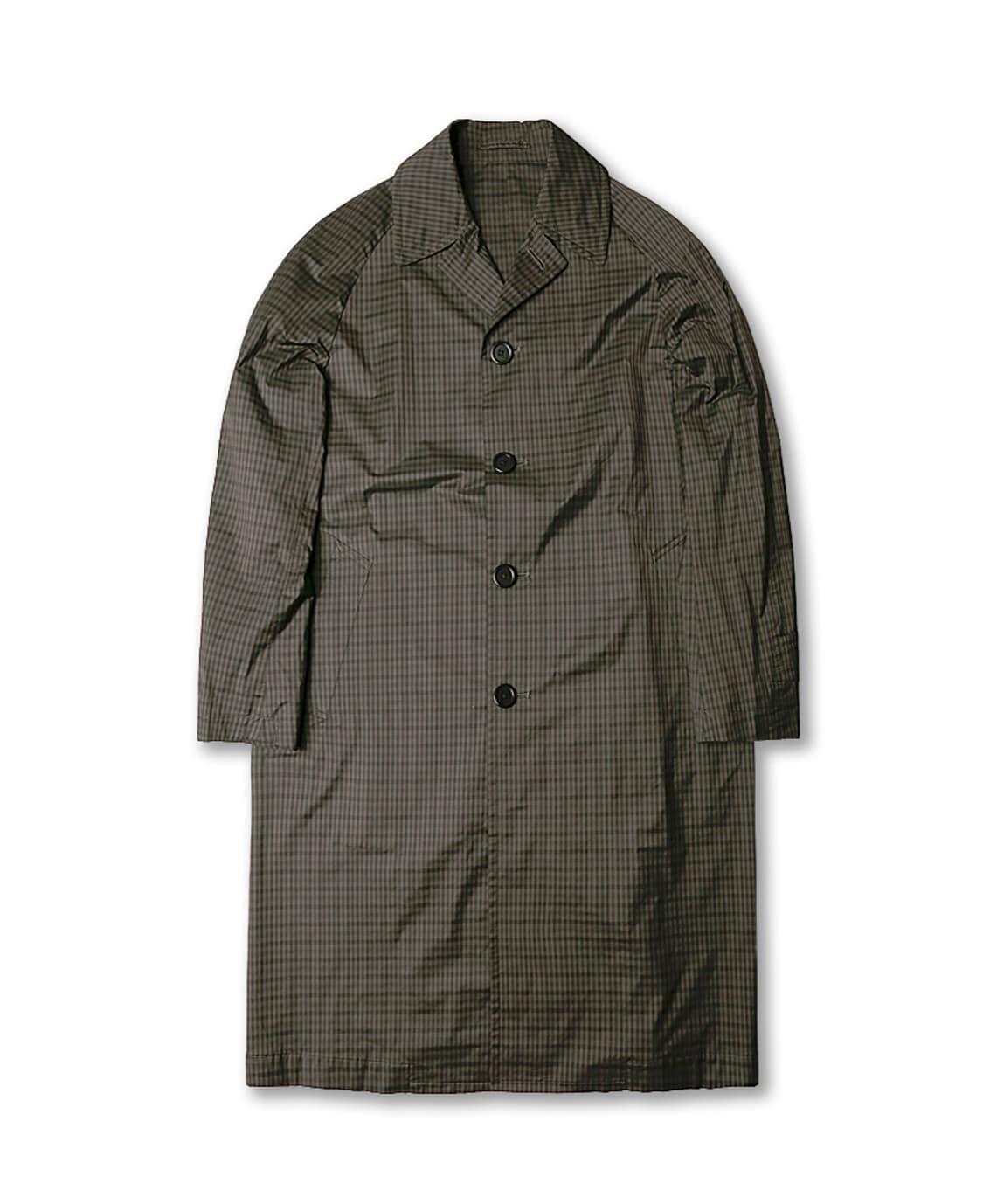 소버린 하우스 [Sovereign House] 체크 재패니즈 나그랑 코트 상품이미지1