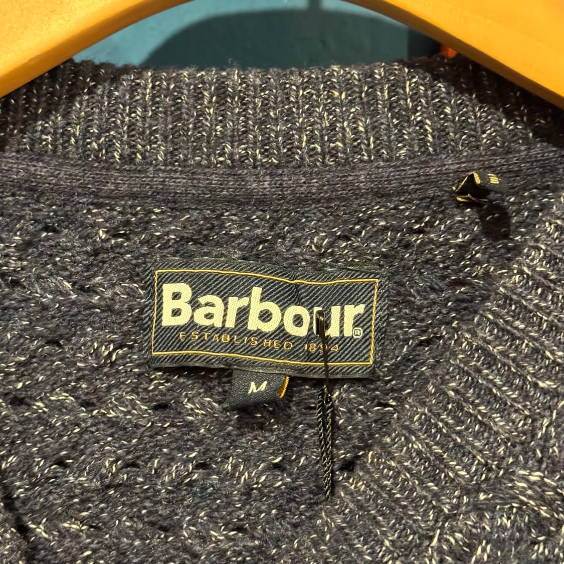 Barbour 바버 와플 니트 상품이미지8