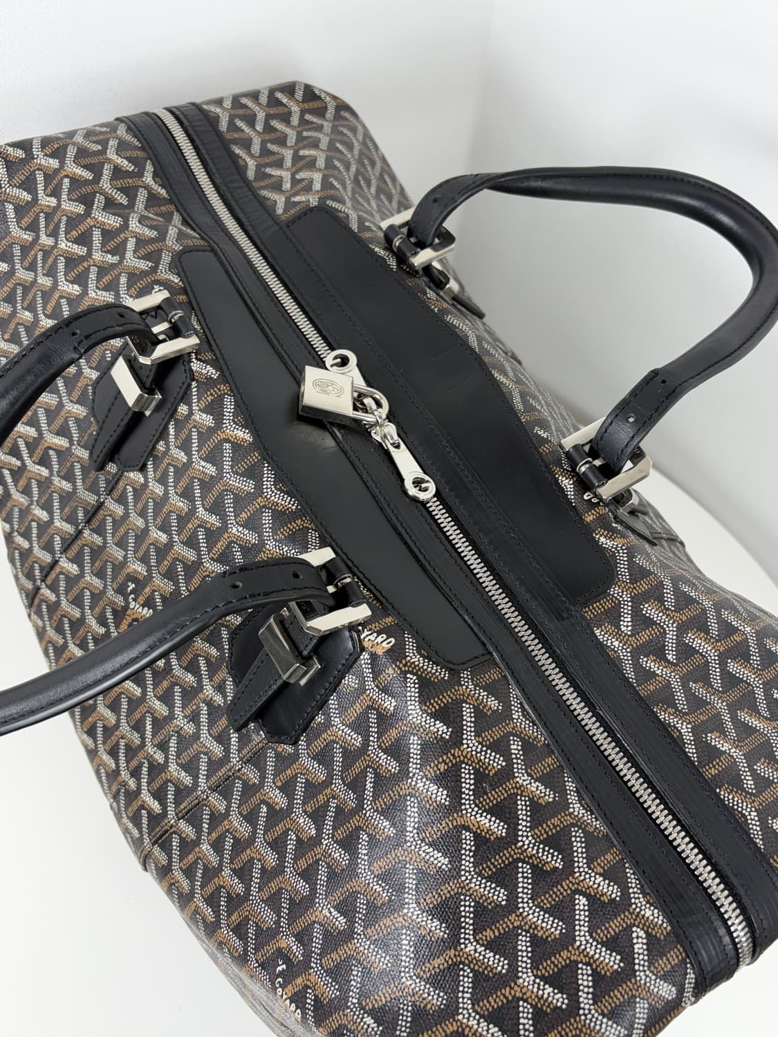 고야드 보잉 45 보스턴백 블랙 상품이미지4