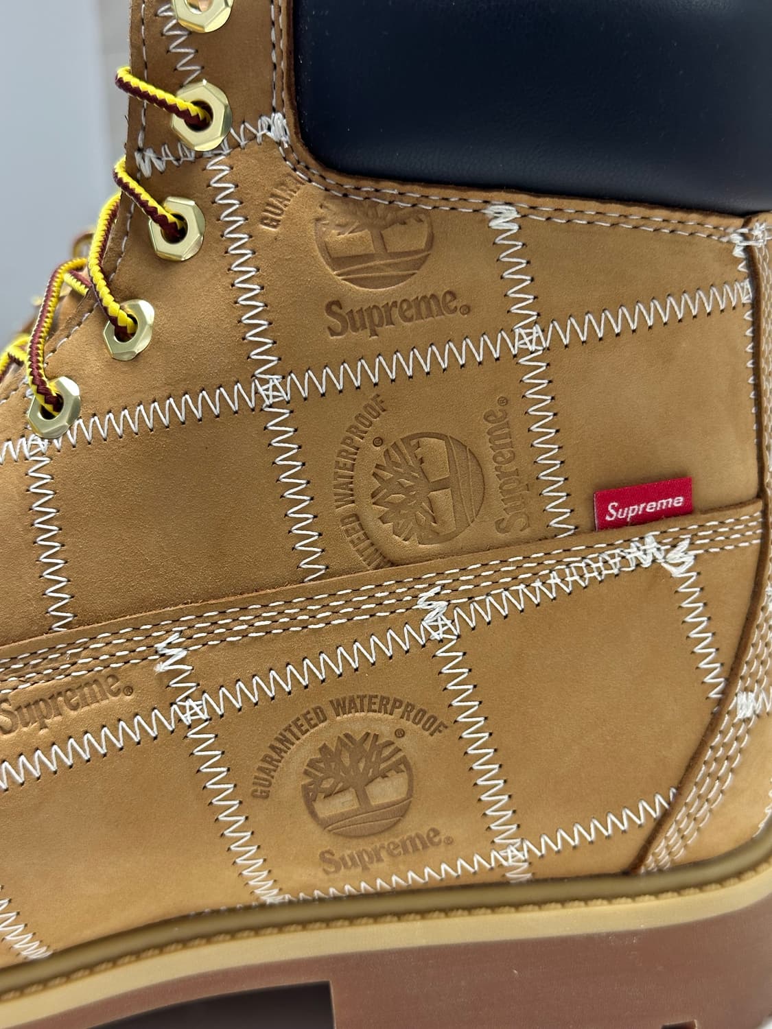 슈프림 x 팀버랜드 브라운 컬러 12사이즈 새상품 상품이미지3