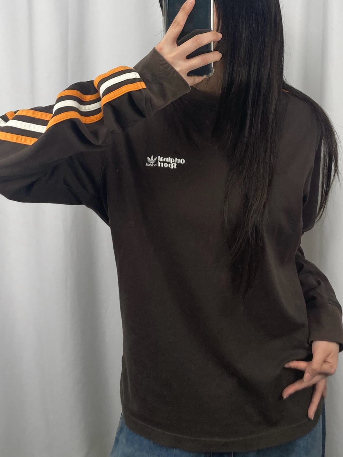 아디다스 브라운 롱슬리브 상품이미지2