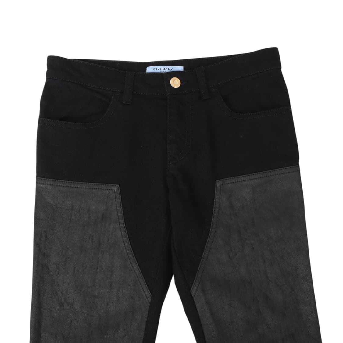 지방시 언 팬탈론 더블 레이어 블랙 진 데님팬츠 상품이미지2