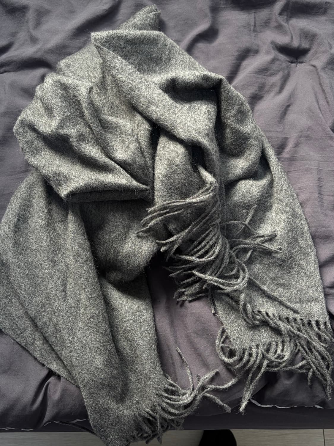 Bless블레스 머플러 그레이 상품이미지1