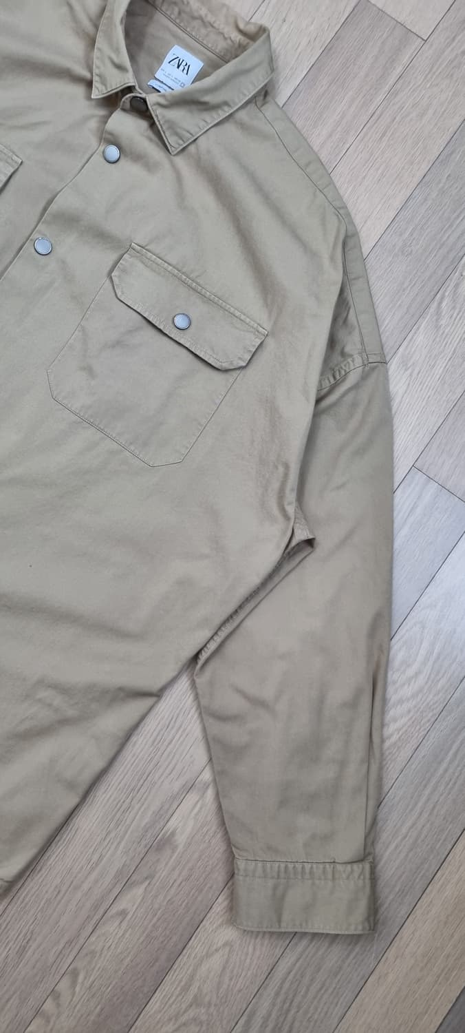 ZARA 자라 투포켓 오버핏 셔츠 L _ 남성 상품이미지4