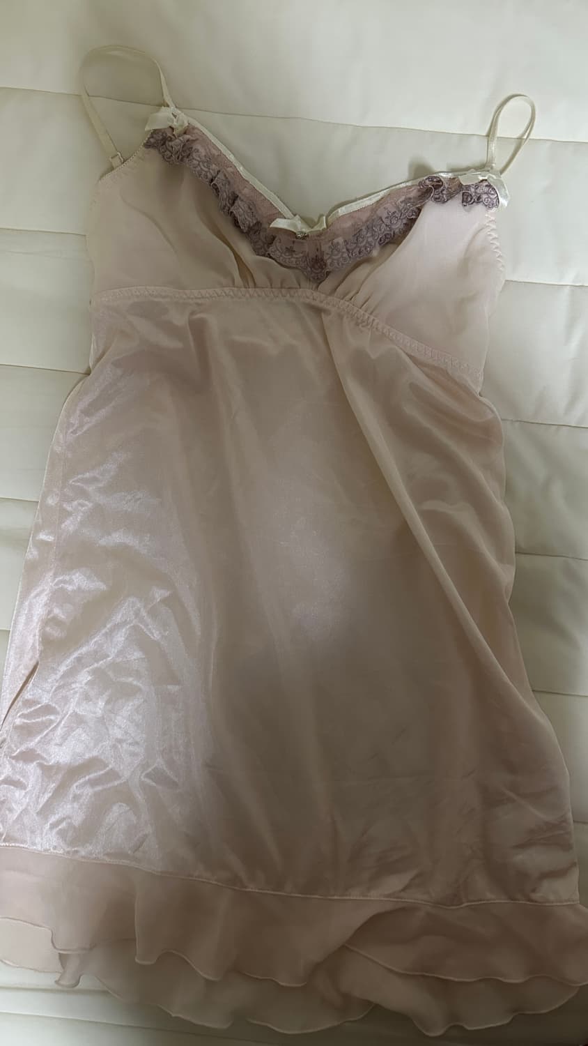 연핑크 레이어드용 슬립 상품이미지2