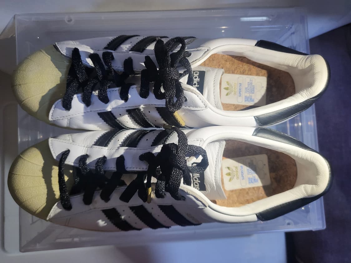 아디다스 슈퍼스타 프리미엄 화이트블랙 상품이미지2