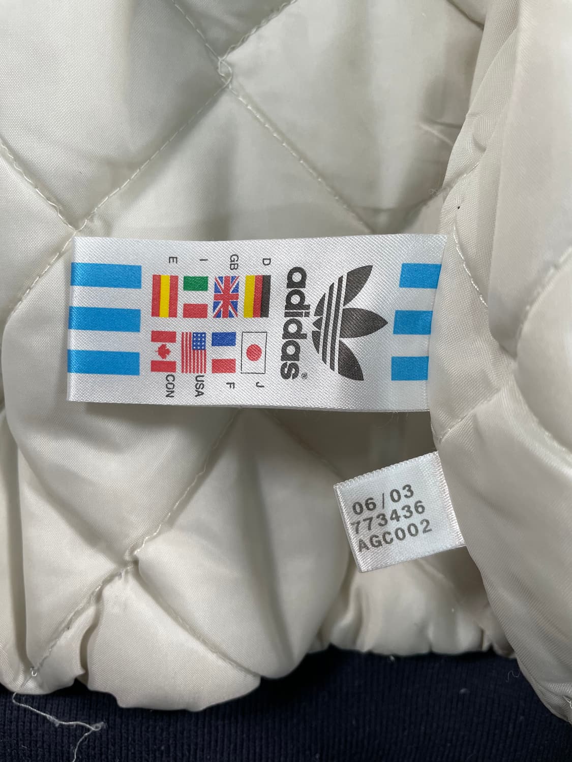 00s 아디다스 코듀로이 봄버 자켓 상품이미지8