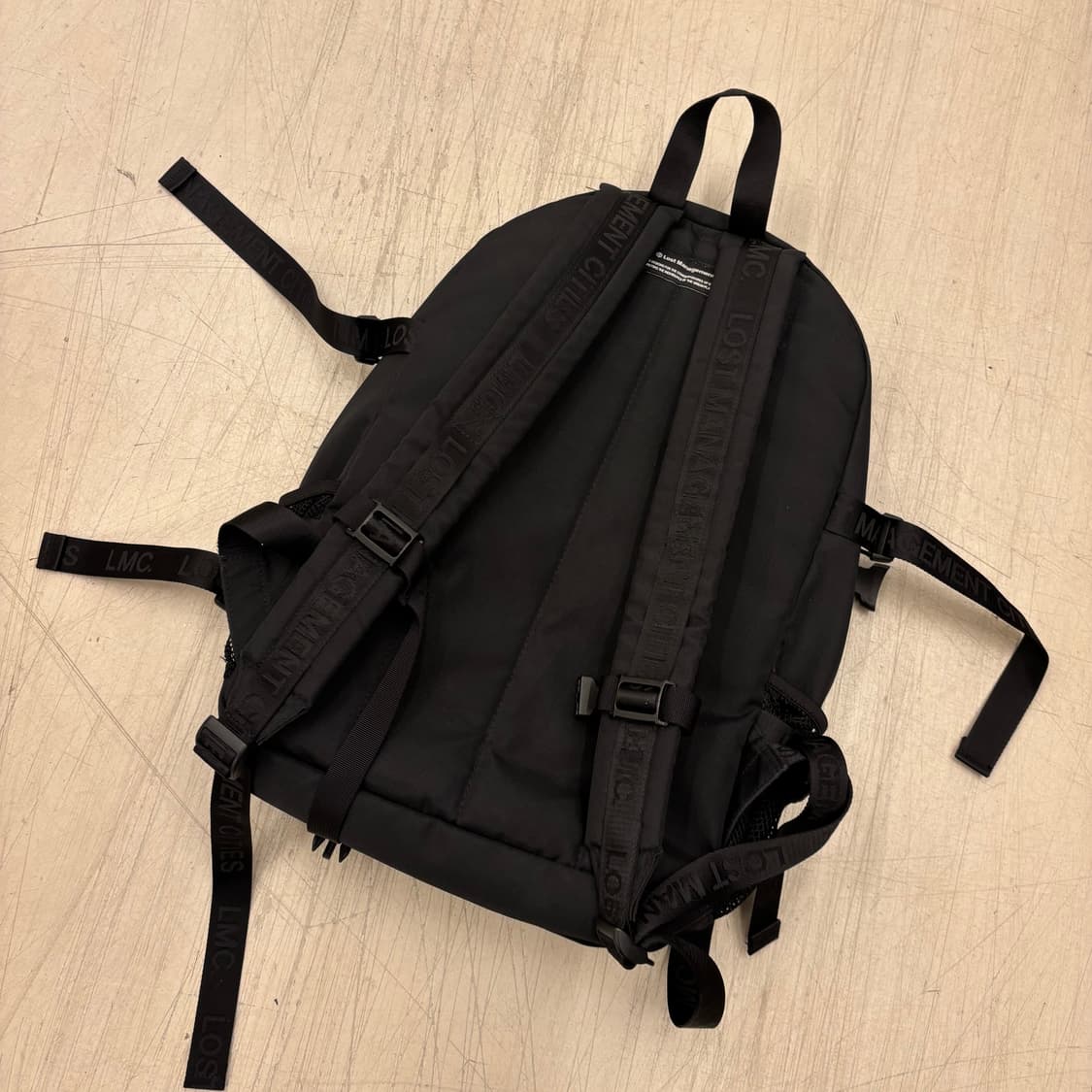 LMC 블랙 백팩 상품이미지3