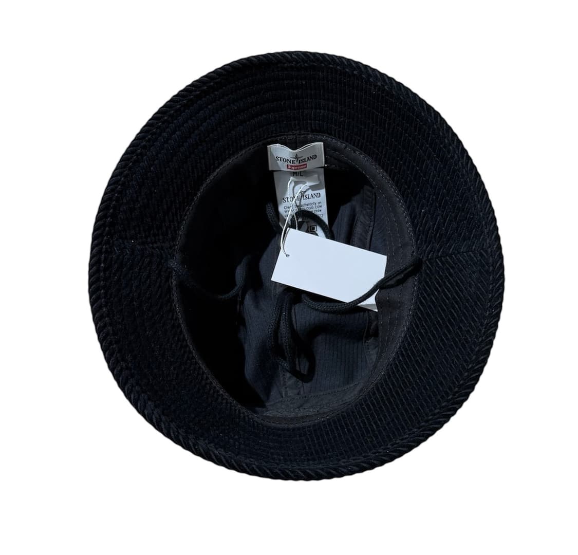 슈프림 X 스톤아일랜드 20FW 코듀로이 크러셔 버킷햇 상품이미지2