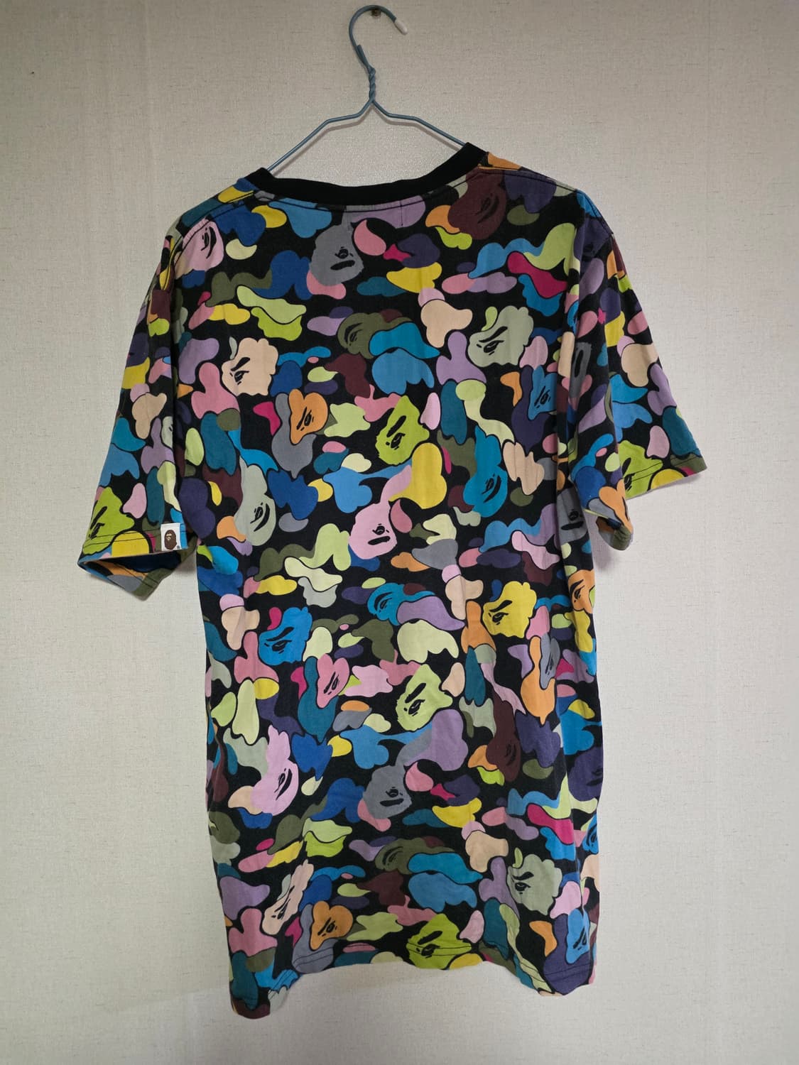 [XL] 베이프 멀티 풀카모 컬리지 반팔티 상품이미지2