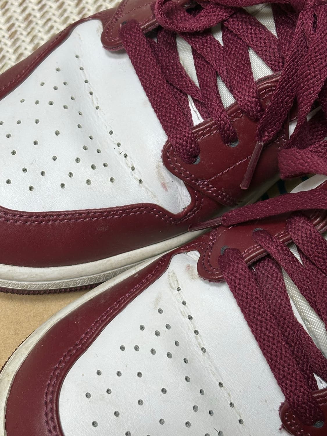 조던 1 로우 체리레드 275 상품이미지7