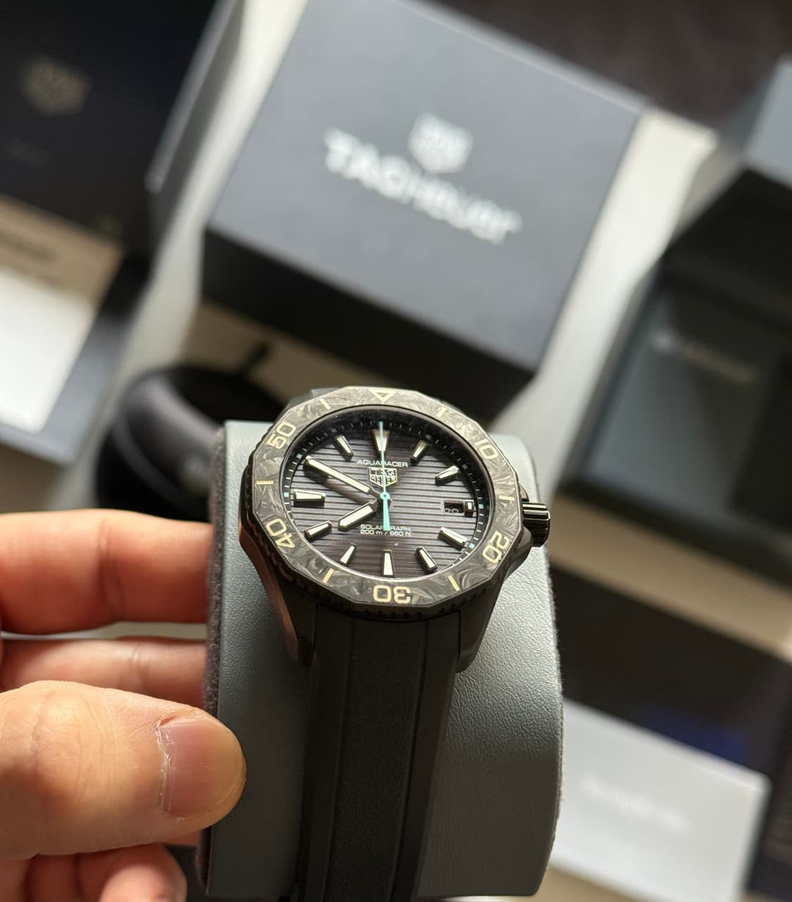 태그호이어 아쿠아레이서 프로페셔널 200 솔라그래프  상품이미지4