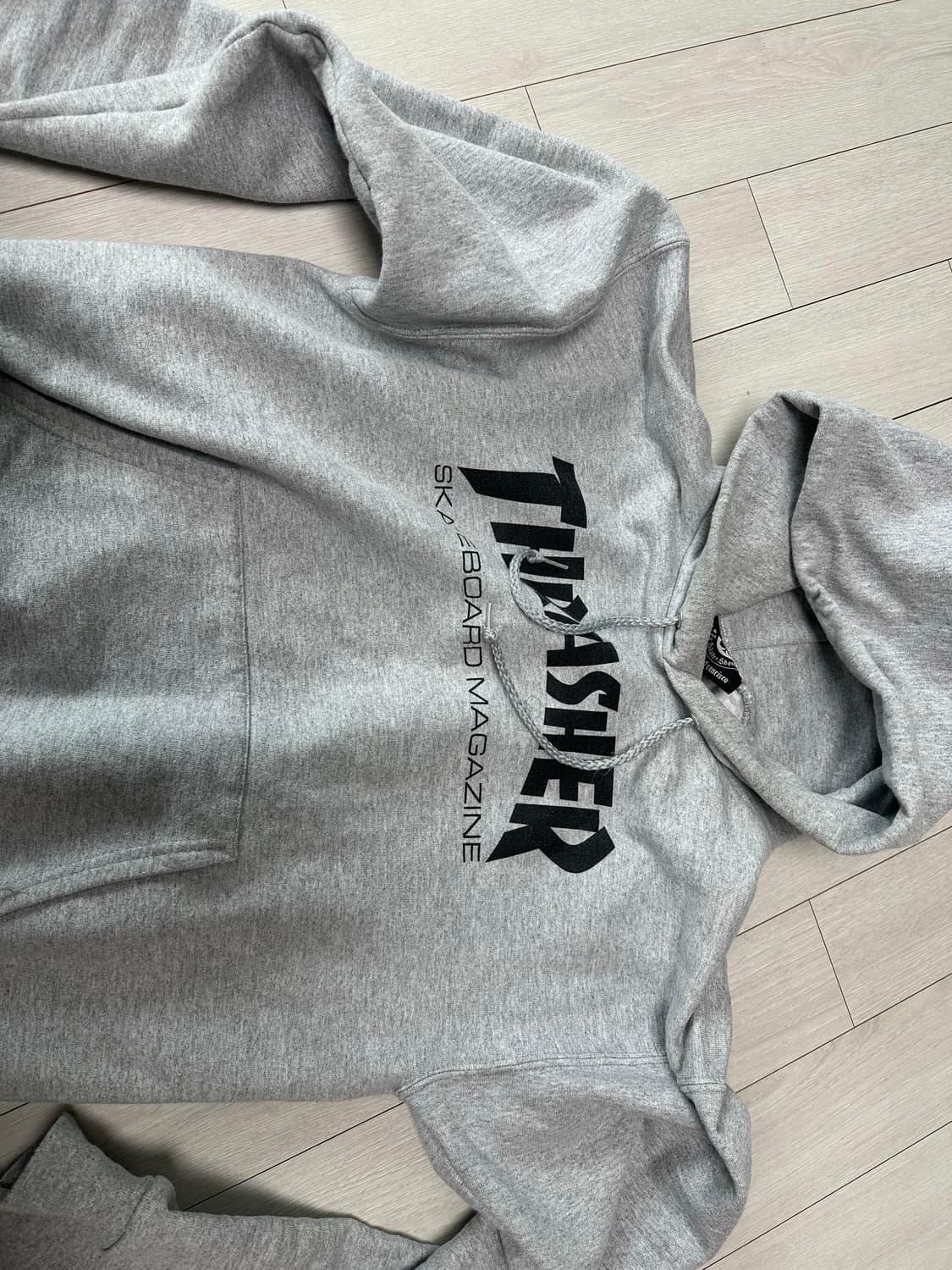 트레셔 스케이트 맥 후드티 그레이 상품이미지5