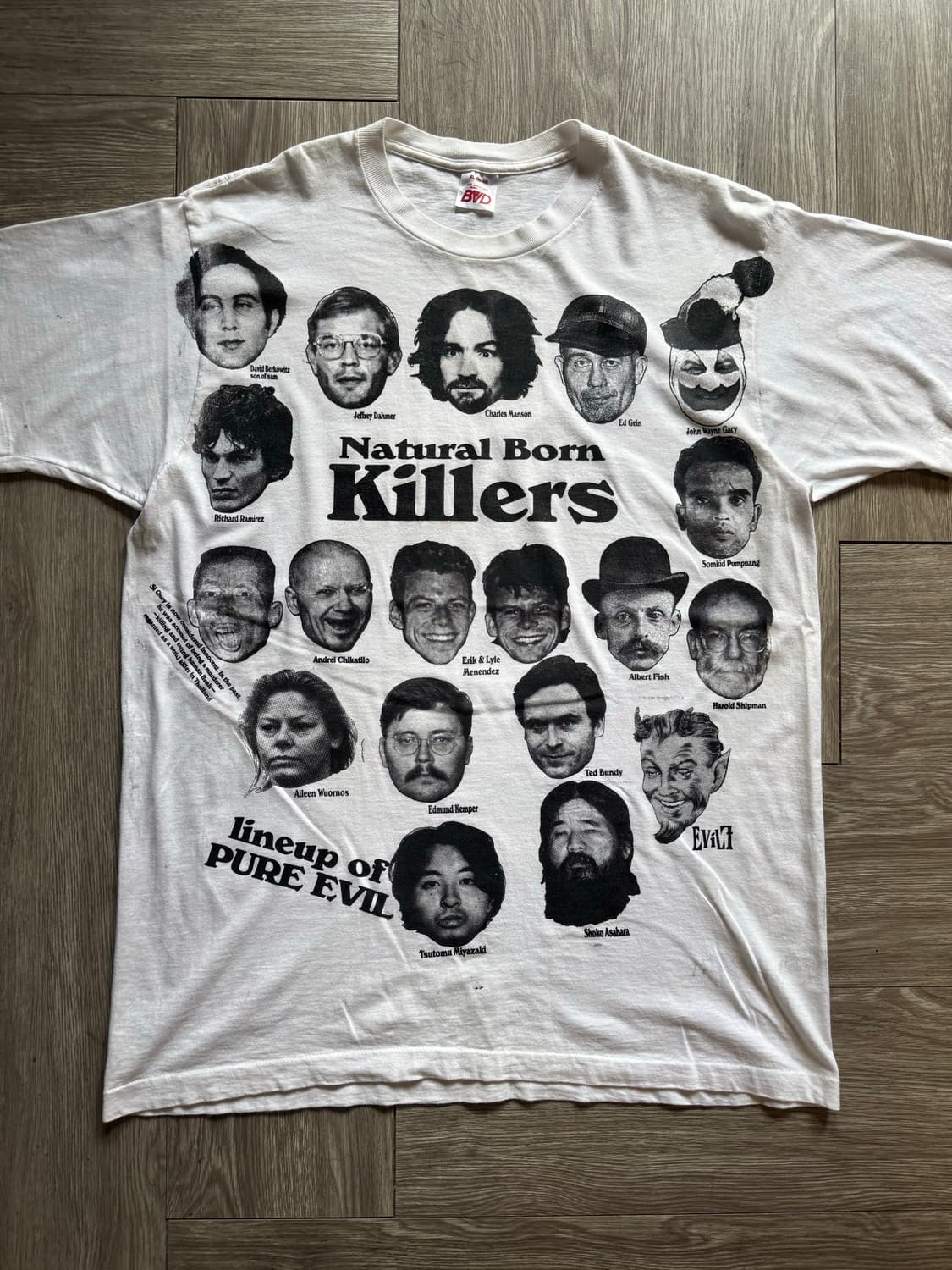 90s ‘Natural Born Killers’ 티셔츠 상품이미지2
