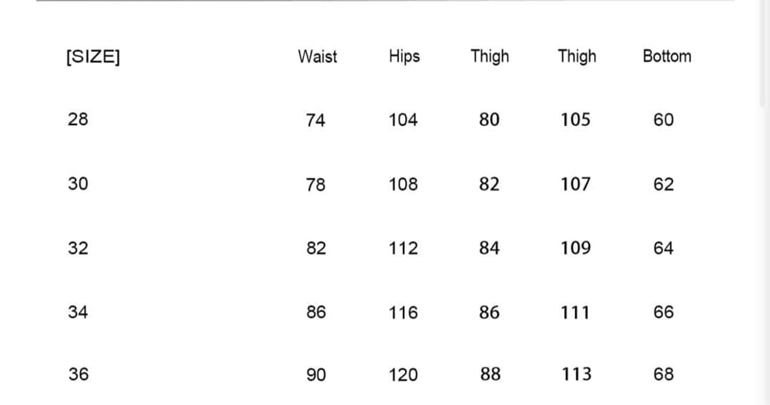 JCAESAR 로우 크로치 데님 상품이미지5
