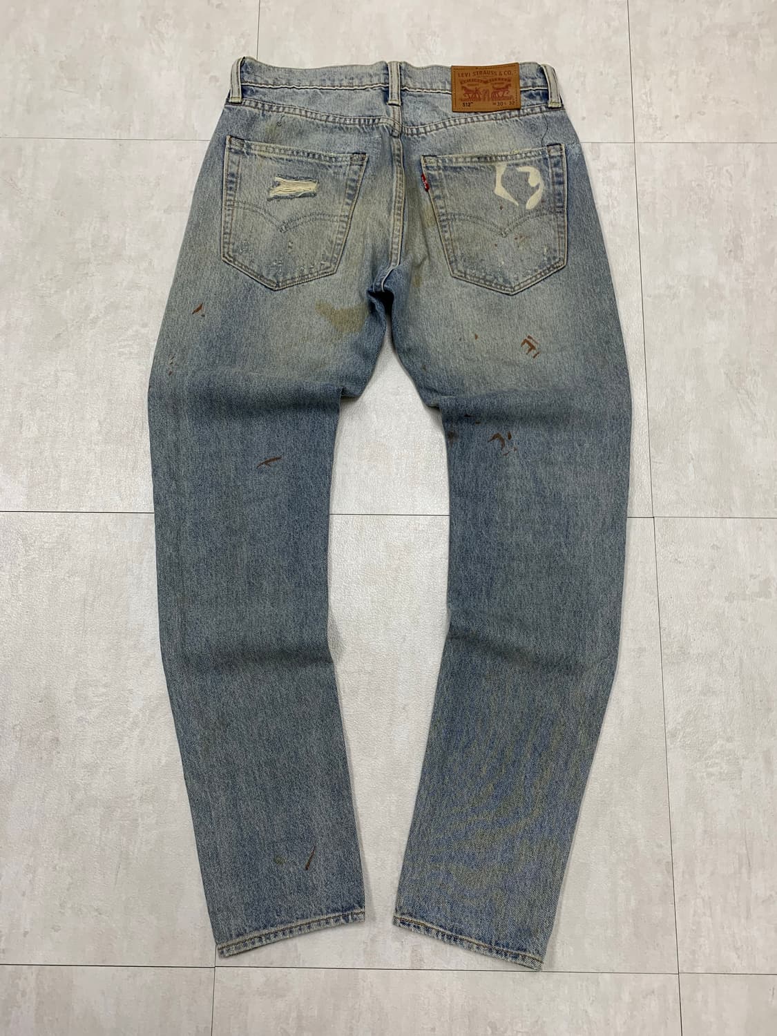 리바이스 512 데님 패치 팬츠 #433 상품이미지6