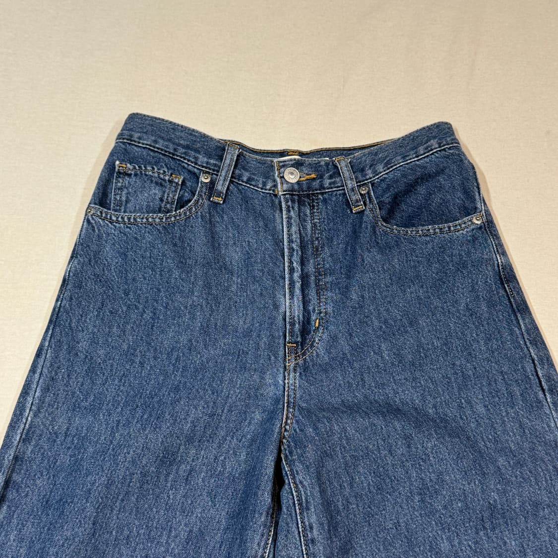 28inch) 리바이스 와이드 데님 팬츠 상품이미지6