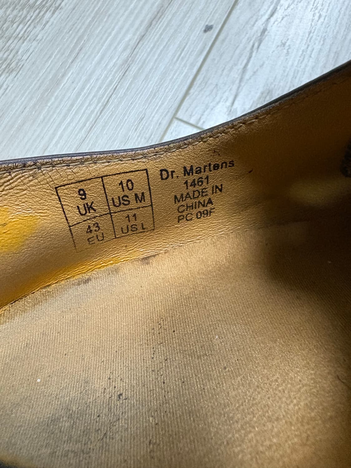 닥터마틴 1461 3홀 빈티지 브라운 280 상품이미지7